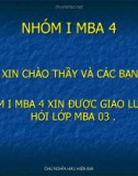 Bài thuyết trình môn Triết học - Đề tài: Tìm hiểu quan điểm cơ bản của chủ nghĩa hậu hiện đại, cơ sở xã hội và ảnh hưởng của chủ nghĩa HHĐ trong các lĩnh vực khoa học xã hội và nhân văn