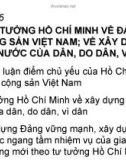 Bài giảng Tư tưởng Hồ Chí Minh: Chương 5 - ĐH Dân Lập Văn Lang