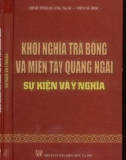 Sự kiện và ý nghĩa khởi nghĩa Trà Bồng và miền Tây Quảng Ngãi: Phần 1