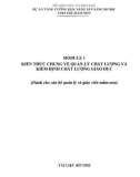 Tài liệu bổ trợ Dự án Tăng cường khả năng sẵn sàng đi học cho trẻ mầm non - Module 1: Kiến thức chung về quản lý chất lượng và kiểm định chất lượng giáo dục