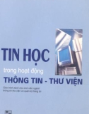 Hoạt động thông tin thư viện - Tin học