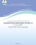 Tài liệu bồi dưỡng giáo viên sử dụng SGK Tin học 10 Cánh diều (Định hướng Tin học ứng dụng)