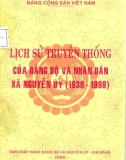 Ebook Lịch sử truyền thống của Đảng bộ và nhân dân xã Nguyễn Uý (1930-1998): Phần 1