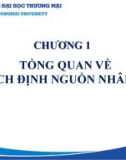 Bài giảng Hoạch định nguồn nhân lực - Chương 1: Tổng quan về hoạch định nguồn nhân lực