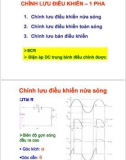 Bài giảng Điện tử công suất: Chỉnh lưu điều khiển - 1 pha