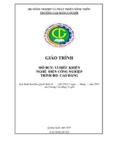 Giáo trình Vi điều khiển (Nghề: Điện công nghiệp - Cao đẳng) - Trường Cao đẳng Cơ giới (2019)