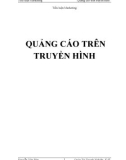 Tiểu luận Marketing: Quảng cáo trên truyền hình