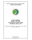 Giáo trình Máy điện (Nghề: Điện tử công nghiệp - Trung cấp) - Trường Cao đẳng Cơ giới (2019)