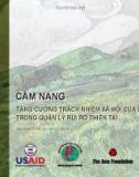 Cẩm nang Tăng cường trách nhiệm xã hội của doanh nghiệp trong quản lý rủi ro thiên tai