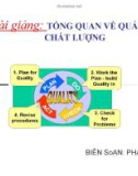 Bài giảng Tổng quan về quản lý chất lượng