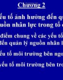 Bài giảng Tổ chức nhân sự hành chính nhà nước: Chương 2 - ThS. Trương Quang Vinh