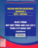 Giáo trình Bút ngữ tiếng Anh cao cấp 2 (Kỹ năng viết): Phần 1