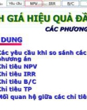 Bài giảng Quản lý dự án: Chương 3 - Nguyễn Vũ Bích Uyên