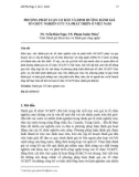 Phương pháp luận cơ bản và định hướng đánh giá tổ chức nghiên cứu và phát triển ở Việt Nam