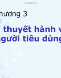 Bài giảng Kinh tế vi mô 1: Chương III - GV. Ngô Thị Thủy