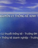 Bài giảng môn Nguyên lý thống kê kinh tế - Chương 1: Các vấn đề chung của thống kê