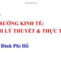 Bài giảng Kinh tế phát triển: Chương 1 - PGS .TS Đinh Phi Hổ