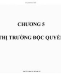 Bài giảng Nhập môn kinh tế học: Chương 5 - ThS. Hồ Hữu Trí