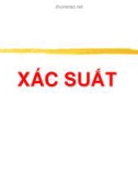 Bài giảng Thống kê và phân tích dữ liệu: Xác suất