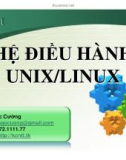 Bài giảng Hệ điều hành Unix /Linux: Bài 1 - Đặng Ngọc Cường