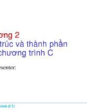 Bài giảng Nhập môn về lập trình - Chương 2: Cấu trúc và thành phần của chương trình C