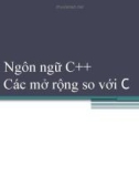 Bài giảng Lập trình hướng đối tượng: Bài 2 - Phạm Thị Bích Vân