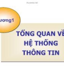 Bài giảng Chương 1: Tổng quan về hệ thống thông tin