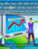 Những điều bạn cần biết về Kinh tế, cách vận hành và dự báo Kinh tế