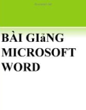 Bài giảng Microsoft Word (slide)