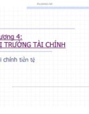 Bài giảng Tài chính tiền tệ: Chương 4 - Diệp Gia Luật