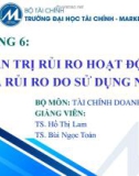 Bài giảng Tài chính doanh nghiệp: Chương 6 - TS. Hồ Thị Lam và TS. Bùi Ngọc Toản