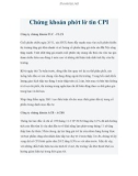 Chứng khoán phớt lờ tin CPI