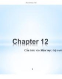 Bài giảng Thị trường tài chính - Chương 12: Cấu trúc và chiến lược thị trường