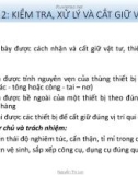 Bài giảng Lắp đặt hệ thống tự động hóa 1: Bài 2 - ThS. Nguyễn Thị Lan