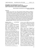 the irrelevance between ias and vas in presentatingnet profit affects information about the financial situation of enterprises