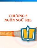 Bài giảng môn Cơ sở dữ liệu: Chương 6 - Ngôn ngữ SQL