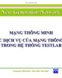 MẠNG THÔNG MINH VÀ CÁC DỊCH VỤ CỦA MẠNG THÔNG MINH TRONG HỆ THỐNG TESTLAB