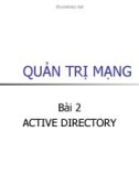 Bài 2: ACTIVE DIRECTORY