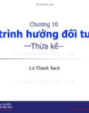 Bài giảng Kỹ thuật lập trình C/C++: Chương 10 (3) - Lê Thành Sách