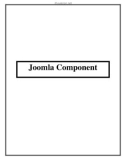 Joomla Component