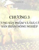 Bài giảng KINH TẾ NÔNG NGHIỆP - Chương