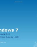 Bài giảng Windows 7