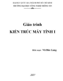 Giáo trình kiến trúc máy tính I