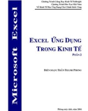 ỨNG DỤNG MICROSOFT EXCEL TRONG KINH TẾ PHẦN 2