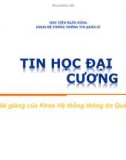 Bài giảng Tin học đại cương: Chương 8 - ThS. Lê Văn Hùng