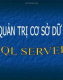 Bài giảng Hệ quản trị cơ sở dữ liệu (SQL server)