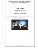 Giáo trình PHP&MYSQL (Nghề: Lập trình máy tính - Cao đẳng) - Trường Cao đẳng Cơ giới Ninh Bình (2021)