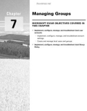 Managing Groups