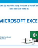 Bài giảng Microsoft excel - Khoa Công nghệ thông tin