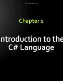 Lecture Windows programming: Chapter 1 - Châu Thị Bảo Hà